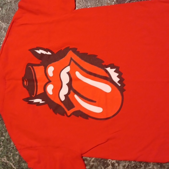 Rolling Stones tee shirt Carter Finley  Stadium  7-1-15 red size small - Picture 3 of 4
